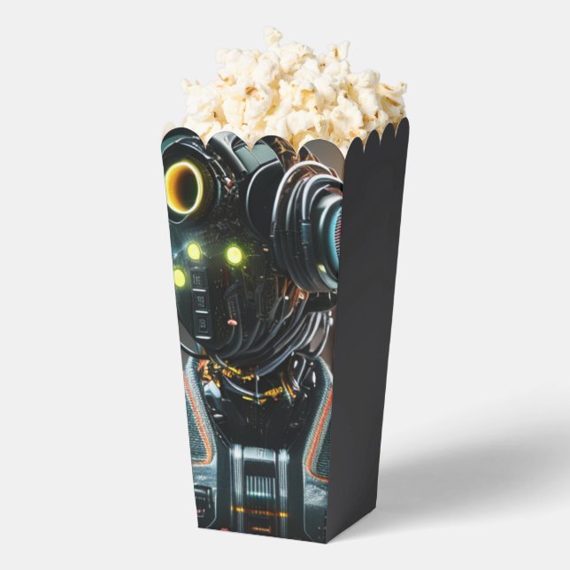 Ballotins Robot 5 boîtes à pop-corn (Sauté)