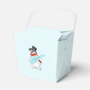 Ballotins Rock and Roll Snowman Funny Favoriser ou Cadeaux