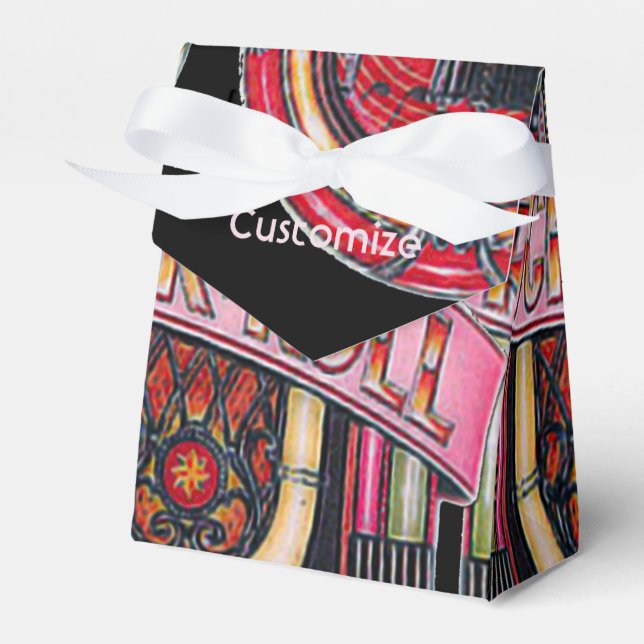 Ballotins Rock & Roll Juke Box Ballotin rétro (Verso)