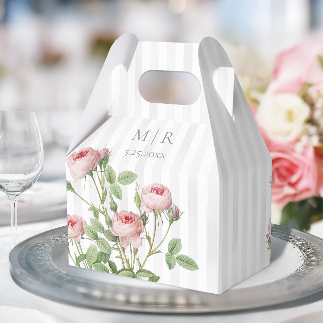 Ballotins Romantic Chic French Rose Botanical Wedding (Créateur téléchargé)