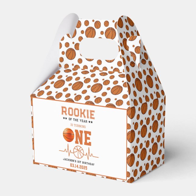 Ballotins Rookie de l'année 1er anniversaire de basket-ball (Verso)