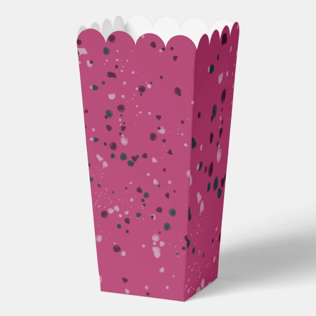 Ballotins Rose Chaud Avec Confetti (Verso)