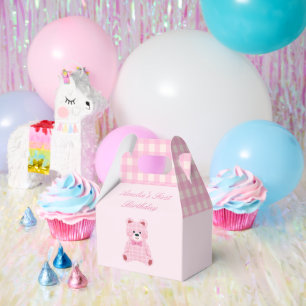 Ballotins Rose En vichy Teddy