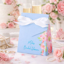 rose et bleu floral