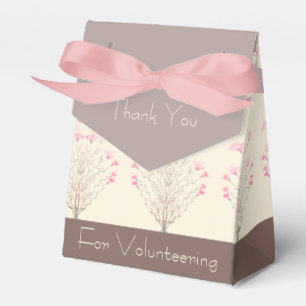 Ballotins Rose et crème décoratifs avec Brown