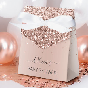 Ballotins Rose Gold - Baby shower de Parties scintillant ros