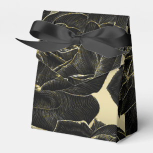 Ballotins Rose Gold & Black Glamour Élégant Chic de Luxe Par