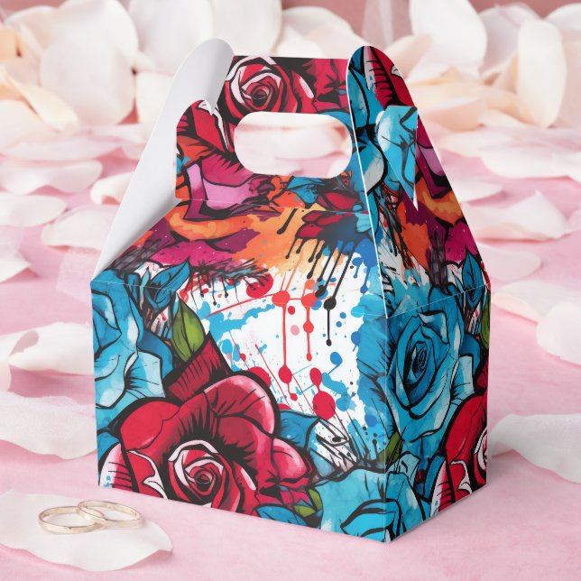 Ballotins Rose Graffiti Mode Urbaine  (Mariage)