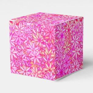Ballotins rose, pêche, orchidée et fleurs de corail