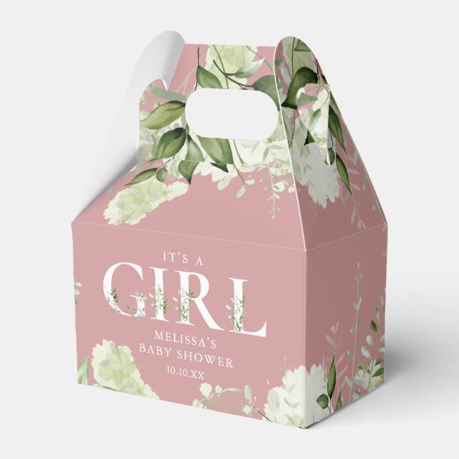 Ballotins Rose Poussiéreuse Rose C'est Une Fille Verdure Bab (Verso)