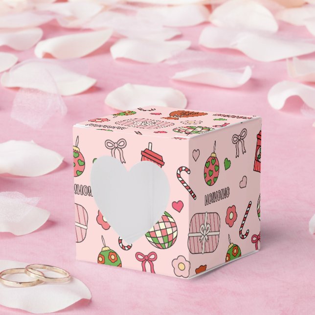 Ballotins Rose rétro couleur mignon (Mariage)