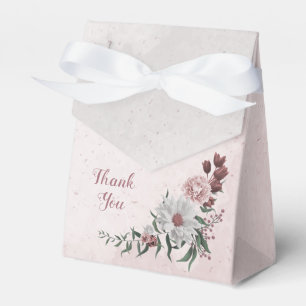 Ballotins rose romantique rose, blanc et cannelle pour maria