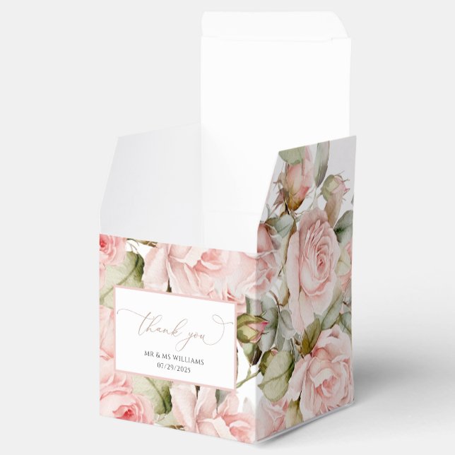 Ballotins Rose rose et verdure Feuille Mariage Club (Ouvert)