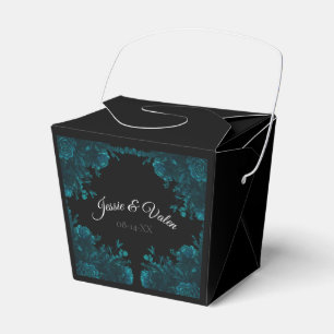 Ballotins Rose turquoise Black Gothic Mariage TakeOut