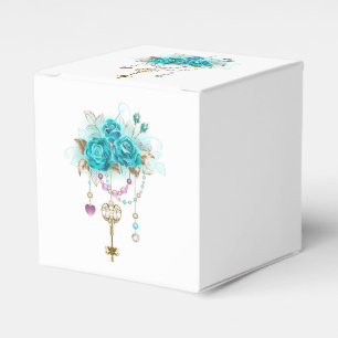 Ballotins Roses Turquoise avec Clés