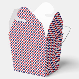 Ballotins Rouge, Blanc, Bleu En vichy FÊTE BOX, sortir