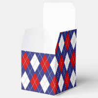 Rouge, Blanc, Bleu Jacquard 2 PARTIES BOX, boîte c