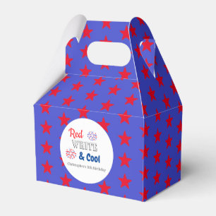 Ballotins Rouge Blanc et Cool 4 juillet Anniversaire