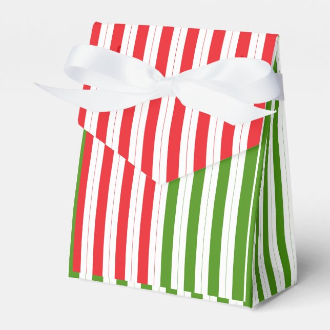 Ballotins Rouge de Fête et Bonbon Rayé Vert de l'Elf (Verso)