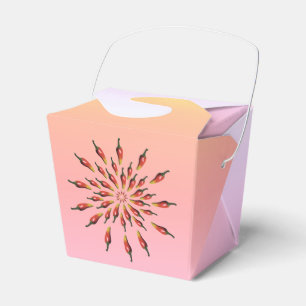 Ballotins Rouge Hot Chili Peppers Mandala Art Custom