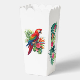 Ballotins Rouge macaw tropical floral
