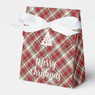 Ballotins Rouge, Mocha & Plaid à la crème - Joyeux Noël + Ar