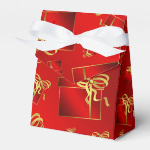 Ballotins rouge,or,cadeau, action de grâce, fête, présent, b