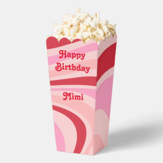 Ballotins Rouge rose Abstrait Motif tendance