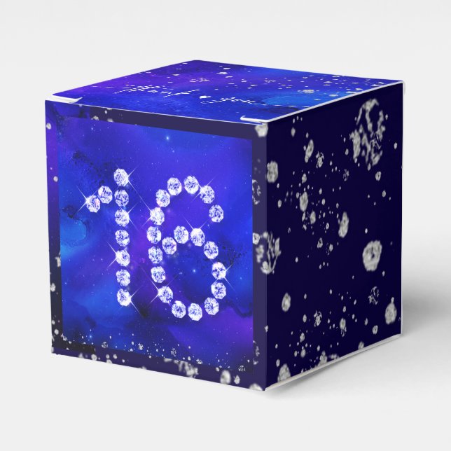 Ballotins Royal Blue et Argent doux 16 (Verso)