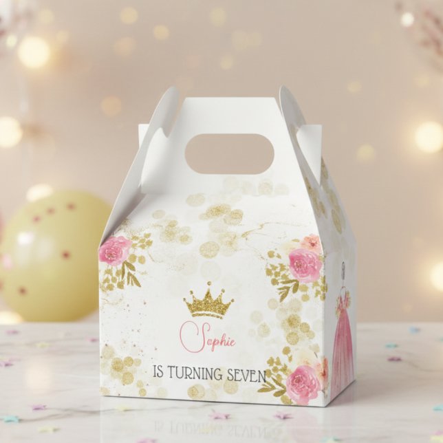 Ballotins Royal fête rose princesse anniversaire (Créateur téléchargé)