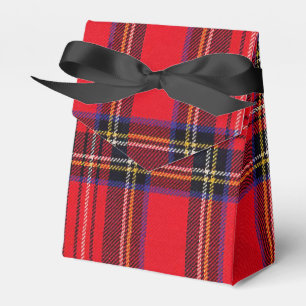 Ballotins Royal Stewart tartan rouge noir plaid