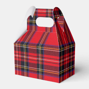 Ballotins Royal Stewart tartan rouge noir plaid