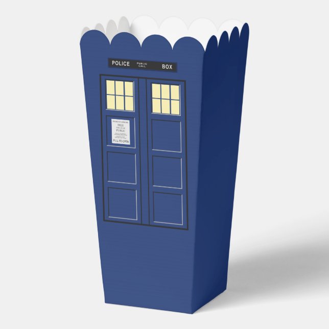 Ballotins Royaume-Uni - Blue Police Public Call Box 1 (Verso)