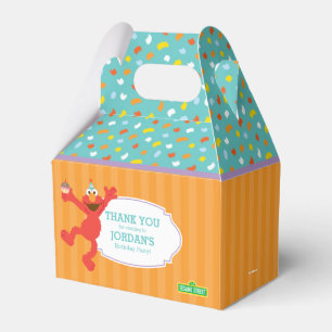 Ballotins Rue Sésame   Elmo - Cupcake & Confetti Anniversai