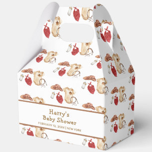Ballotins Russe moderne Boho Western Cowboy Baby shower