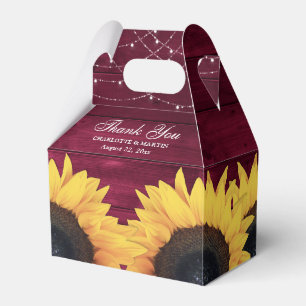 Ballotins Russe Pays Bourgogne Mariage de tournesol en bois