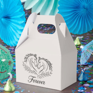 Ballotins Rustic Horse Love Pays Mariage de l'Ouest