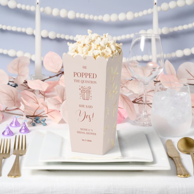 Ballotins Rustique floral intemporel "Il a fait sauter la qu (Mariage)