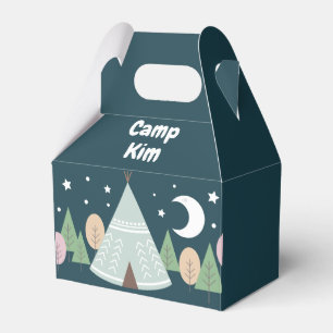 Ballotins Rustique un joyeux camper 1er anniversaire