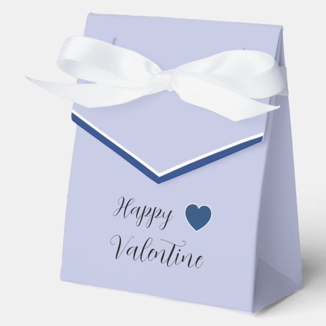 Ballotins Sac Cadeau d'Amour Simple | Design de Cœur Minimal (Recto)