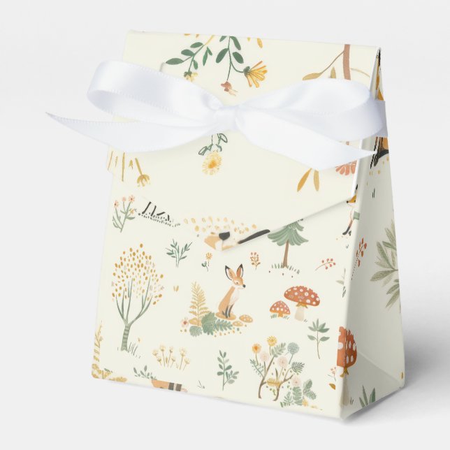 Ballotins "Sac cadeau Forêt Fox" (Verso)
