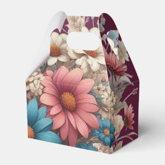 Ballotins Sac de faveur de fleurs