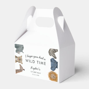 Ballotins Safari Animaux Anniversaire Fête Fête Temps Sauvag