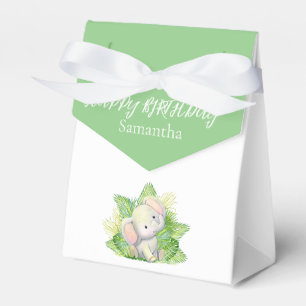 Ballotins Safari éléphant Ballotin d'anniversaire