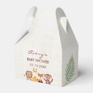 Ballotins Safari Jungle Animaux Baby shower Ballotin