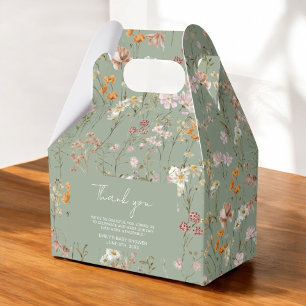 Ballotins Sage Green Fleur sauvage Boho Baby in Bloom Garden