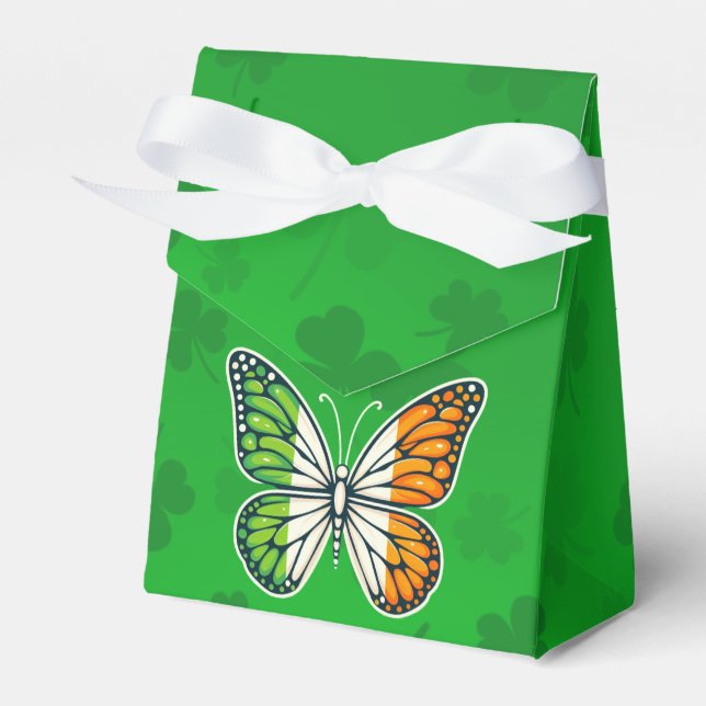 Ballotins Saint Patrick's Day papillon irlandais (Verso)