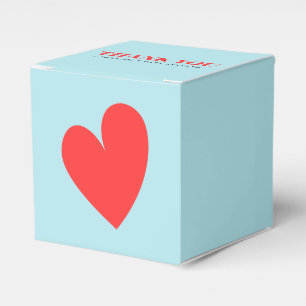 Ballotins Saint Valentin Baby shower garçon Coeur