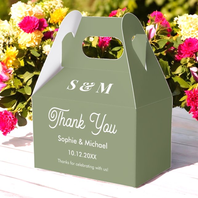 Ballotins Salle de mariée mariage vert foncé (Créateur téléchargé)