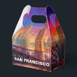 Ballotins San Francisco Skyline Abstrait Art<br><div class="desc">Ajoutez une touche de modernité à votre événement avec ce ballotin qui présente l'art abstrait de San Francisco. Parfait pour les mariages,  fêtes ou cadeaux d'entreprise.</div>